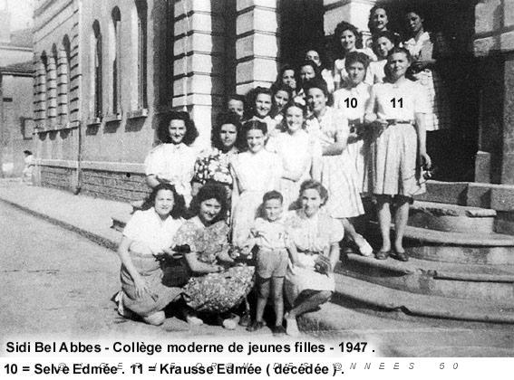 SIDI BEL ABBES  COLLEGE MODERNE DE JEUNES FILLES 1947.JPG